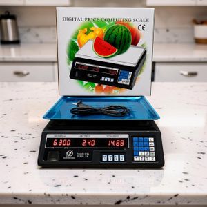 High Capacity Digital Display ACS 40 Upto 40Kgs Computerized Electronic Weight and Price Computing Digital weighing scale