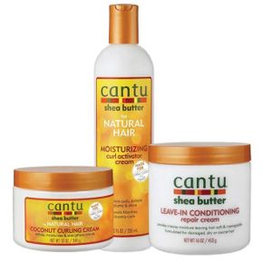 Cantu Coconut Curling Cream + Shea Butter Leave-in + Curl Activator