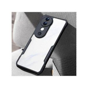 Xundo  Premium Xundd Ultra-Slim Crystal Shockproof Case For Vivo V40/V40 Pro – Anti-Yellow Transparent Back Cover With Edge Protection