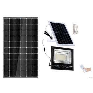 Sunlight Solar 250W solar panel Monocrystalline All Weather solar panel + Free 50W solar floodlight +Extension
