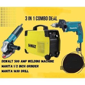 Dewalt 500 Amp Welding Machine,makita 1/2 Inch Grinder And Makita 1630 Drill