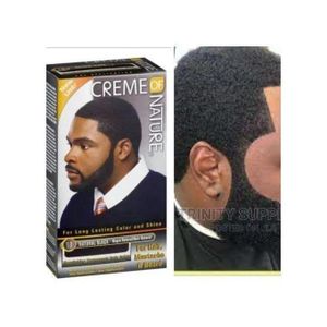 Creme Of Nature  1.0 Natural Black Hair Color (for Hair, Moustache & Beard)