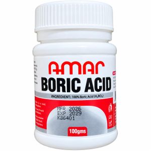 Amar Boric acid antiseptic and antibacterial, acne-treating 100g