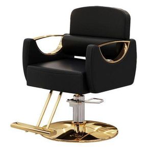 salon chair styling chair gold edition