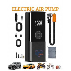 TXS AUTO Velocity V6 Smart Electric Air Pump (+Powerbank), AIR COMPRESSOR, INFLATOR, CAR, MOTORCYCLE, BICYCLE, BALL