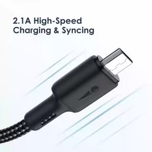 Oraimo Micro USB Cable Type-A - Durable, Fast Charging & Data Sync Cable for Smartphones and Devices