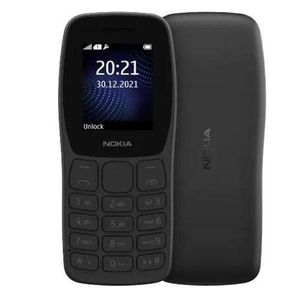 Nokia NokiaDual Sim, Africa Edition 4MB RAM + 4MB Memory,FM Radio New Design,  Black, 4MB