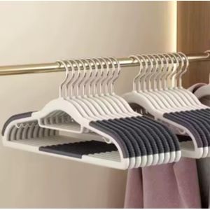10 PCS HOUSEHOLD HANGER  - Durable & Non-Slip Clothes Hangers