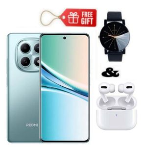 XIAOMI Redmi Note 15, 6.77", 256GB + 8GB RAM (Dual SIM), 5800mAh , Green +Web Watch & Airpods,,