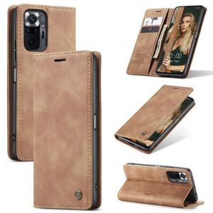 Redmi Note 10 Pro 4G and Note 10 Pro Max Caseme Flip Leather Wallet Phone Case With 2 Cards Slot