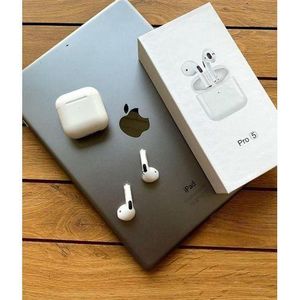 TWS Airpods Twins Bluetooth Earbuds Original Pro 5 Airpods/Headphones/Earphones. Bluetooth V5.0 Earphone Touch Sensor True Stereo 10m Transmission Built in Mic Earbuds with Charging Case Sport Headset for all Bluetooth devices