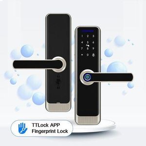 TRENDY LOCK X7 Smart Digital Door Lock â€“ Fingerprint, PIN, RFID & App Control