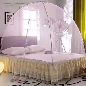 Purple Premium Pop-Up Mosquito Net – Foldable Tent Style, Easy to Use