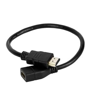 High Speed HDMI Male to Female Extension Cable HDMI Extender for fire tv Stick, Laptop/PC, LCD/LED TV, Xbox, PS3/PS4- Color May Vary (20cm)