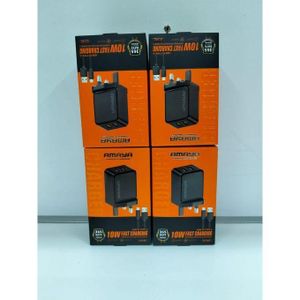 Amaya Original U110C 10W Smart Travel Charger Kit – With Type-C Fast Charging Cable
