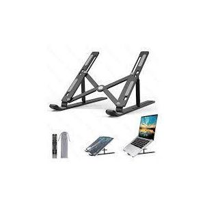 Metal Portable Foldable Laptop Stand (SILVER)