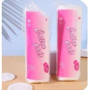 Cotton Soft Premium Exfoliating Cotton Rounds Facial Pads 100 Ct Re-closable Bag