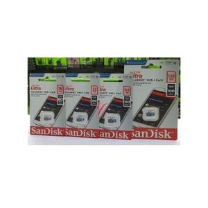 Sandisk 16GB 32GB 64GB 128GB 256GB Ultra Memory Card Class 10 - 16 GB 32 GB 64 GB 128 GB 256 GB Micro SD Card