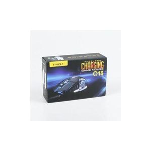 Q13 Wireless Rechargeable black Gaming Mouse