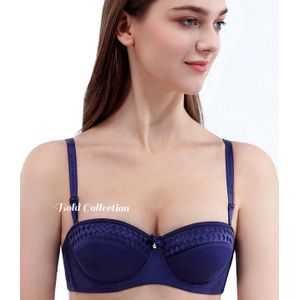 BINNYS Bra for Women 38c Strapless C Cup Without Straps Half Cup Sexy  Underwear Silicone High Quality Lingerie Ladies Bra