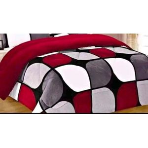 5x6 Warm Woolen Velvet Duvet - High Quality Heavyweight Winter Quilt Blanket-Random Color