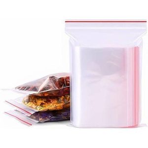 Reusable Ziplock Fridge Bags 100pcs