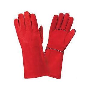 Red Leather Gloves
