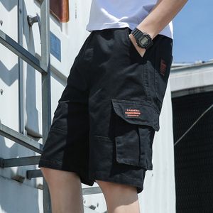 Fashion Large Size Cargo Shorts Men's Summer Casual Combat Loose  Multi-pocket