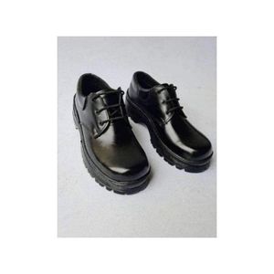 PU Leather Unisex Back To School Shoes/ Toughees Shoes - Black