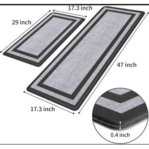 Un Branded Big size Anti-fatigue Kitchen mats