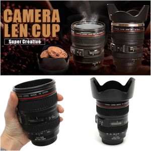 400ml Camera lens tea or coffee cup, travel mug