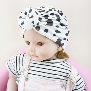 Beautiful Front Bow Cotton Kids Girls Headbands Baby Tarban