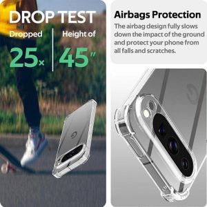 Google Pixel 10 Pro XL Crystal Clear Case