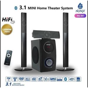 Nunix 3.1Channel NU- M7 Home Theater Speaker System