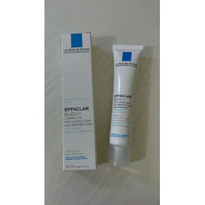 La Roche-Posay Effaclar Duo(+) Moisturiser – Anti-Acne Spot Treatment Cream for Oily, Acne-Prone Skin with Niacinamide & Salicylic Acid – 40ml