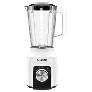 AILYONS YT-122 Blender 2 In 1 With Grinder Machines 1.6L - Black & White (1YR WRTY)