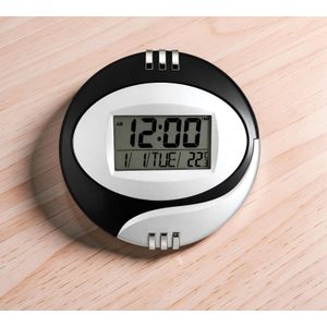 Calendar Display Home Decoration Elegant Shape Digital Table and Wall Mount Clock 