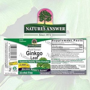 Na Ginkgo Biloba Leaf 30ml