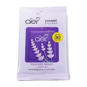 AER Power Pocket Bathroom Air Freshener Lavender Bloom – Long Lasting Toilet & Washroom Fragrance