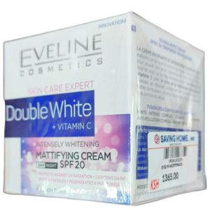 Eveline Cosmetics Double White + Vitamin C Intensely Whitening Mattifying Cream bc