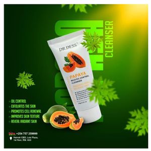 DR.DESS papaya mild oil control cleanser 100g