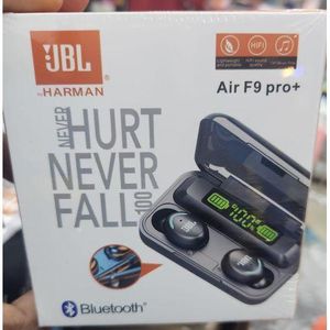 Jbl  Air F9 Pro+ Earpods Earbuds. Bluetooth 5.0 Wireless
