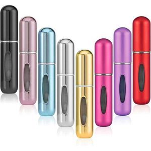 3/4/5/8/10pcs Travel Mini Perfume Refillable Atomizer - 5ML