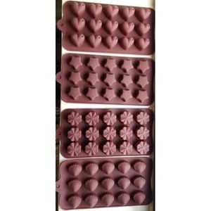 Silicone Chocolate Plastic Moulds Online Round Pyramid Cartoon