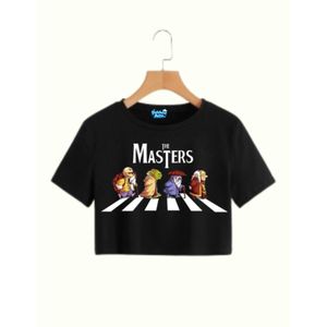 Women's casual crop tshirt