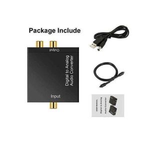 Digital To Analog Audio Converter With Optical Cable
