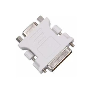 DVI to VGA Adaptor - 24+5 pins - White