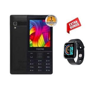 Tecno T 528 ,,16MB + 8 MB ,,2500 MAh,,FM,,,(Dual SIM) -Black