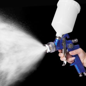 Manual HVLP Paint Sprayer Set, Professional Air Gravity Feed Spray Gun Kit  for Painting Car, Furniture, DIY Home repairs, 