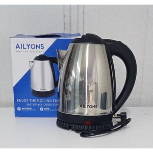 AILYONS Stainless Steel Cordless Electric Kettle